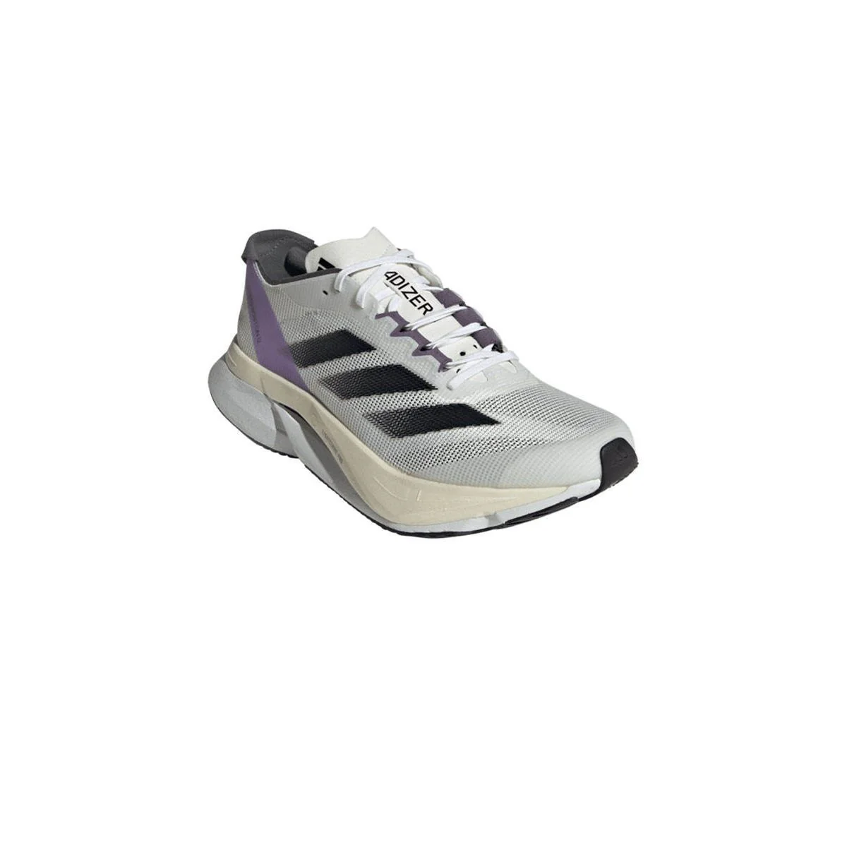 Женские беговые кроссовки Adidas Adizero Boston 12 — цвет белый, размер UK 4