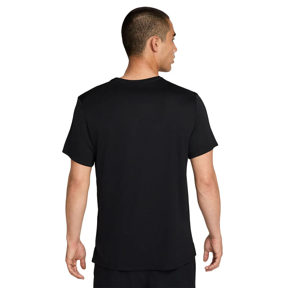 NIKE Miler Run Energy Men's Running T-Shirt - Black - L (ASIAN SIZE)