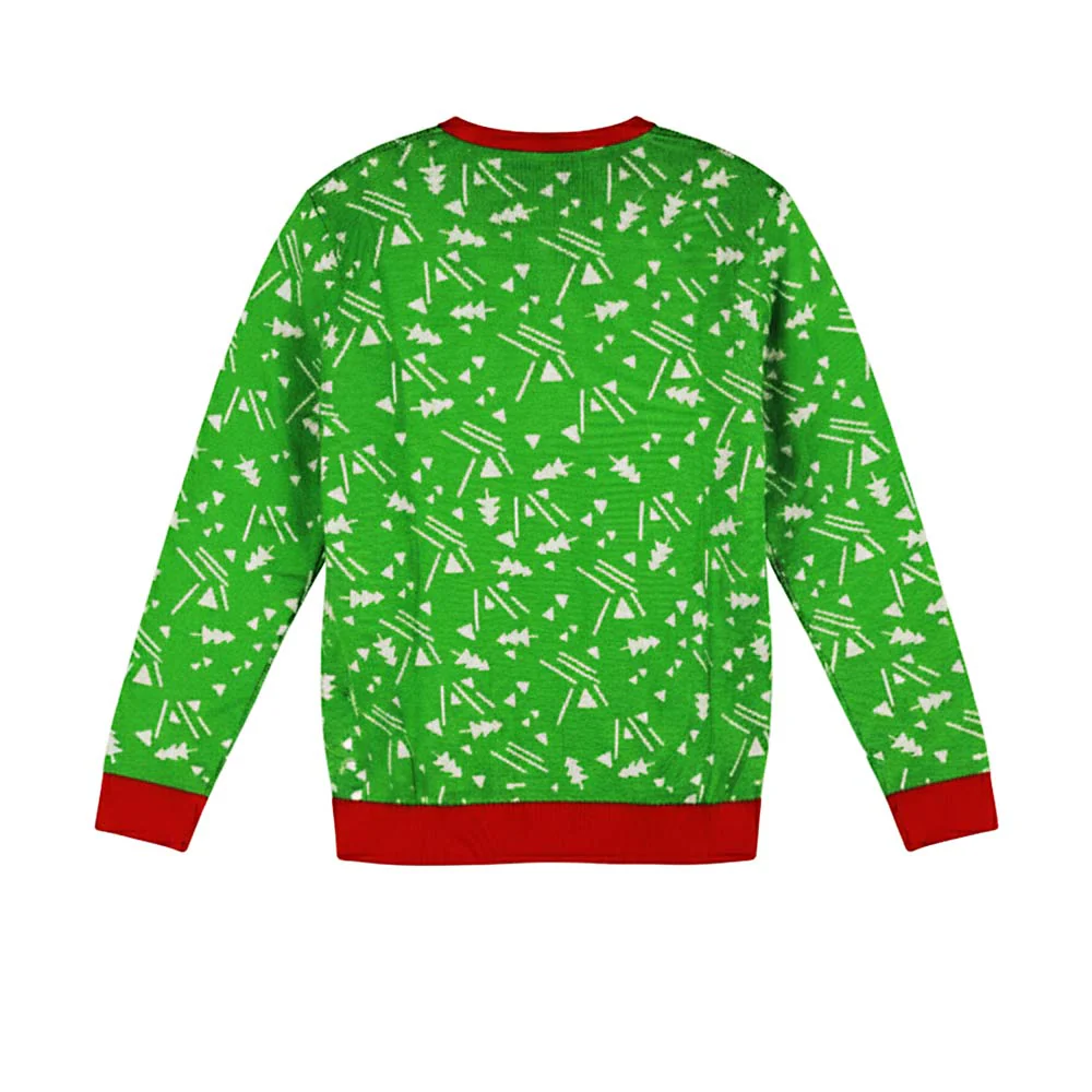 LFC Retro Christmas Men's Sweatshirt - Green - 2XL (UK SIZE)