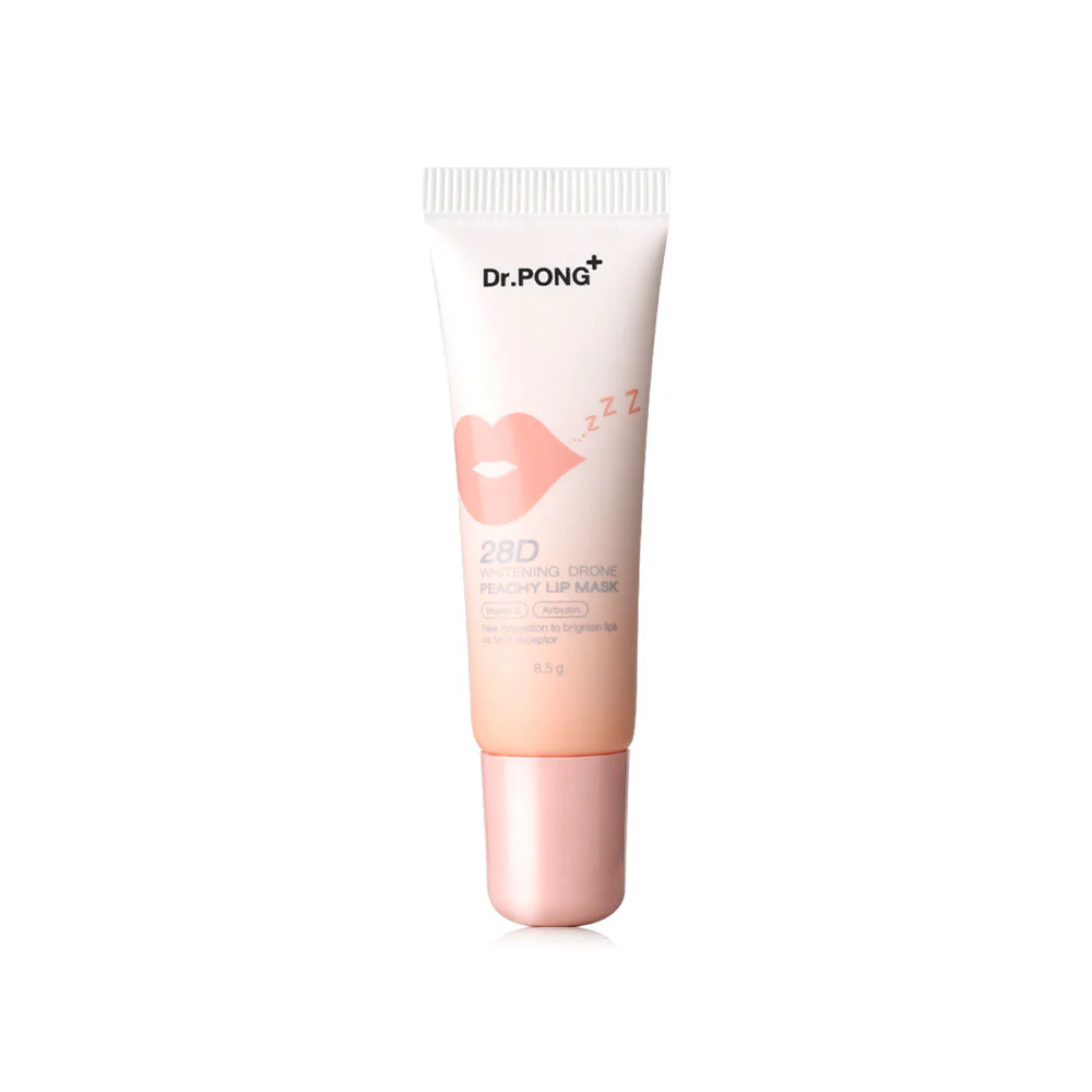 Dr.Pong 28D Whitening Drone Peachy Lip Mask — Peachy, 8.5 г