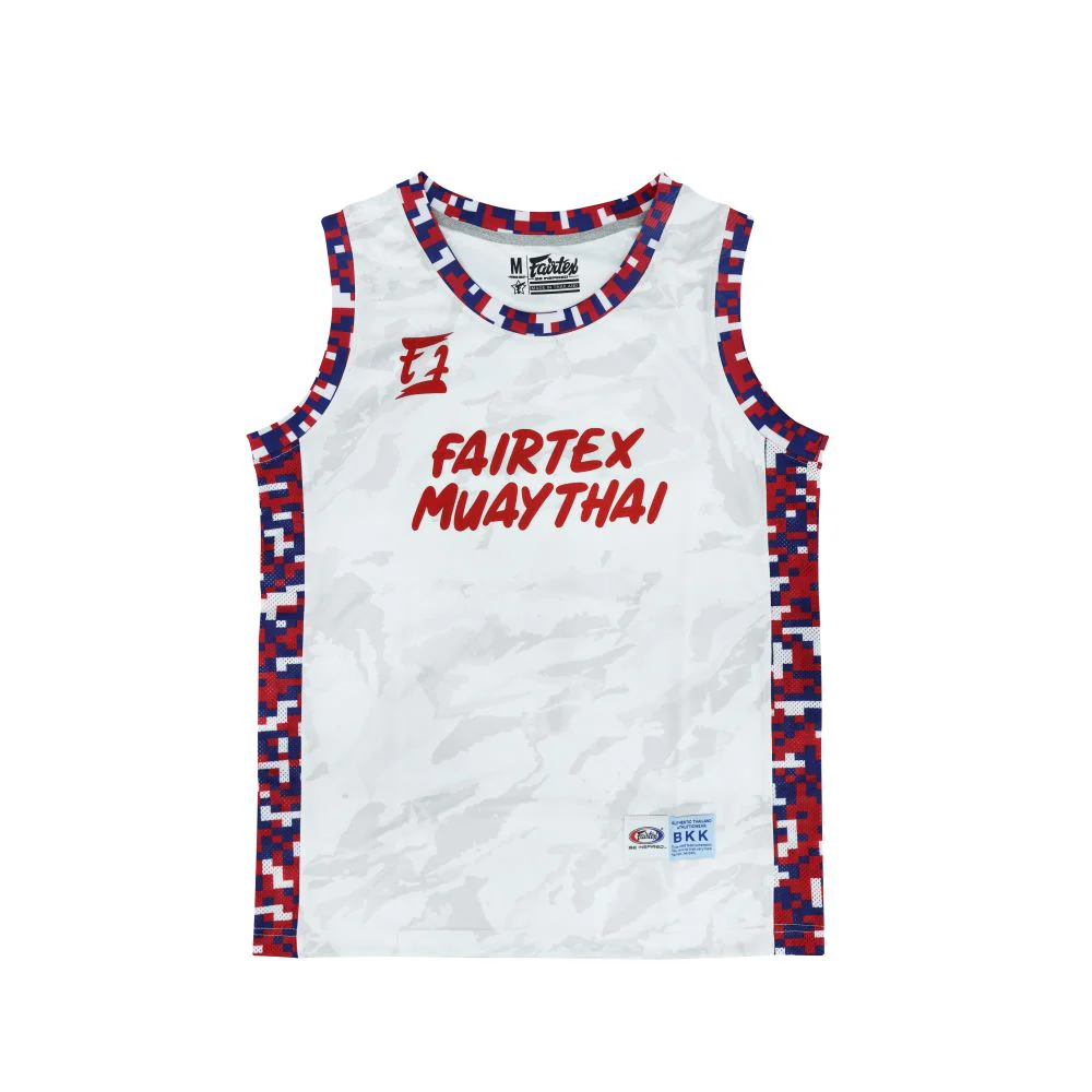 Fairtex Basketball Jersey - JS32 - White - White - L