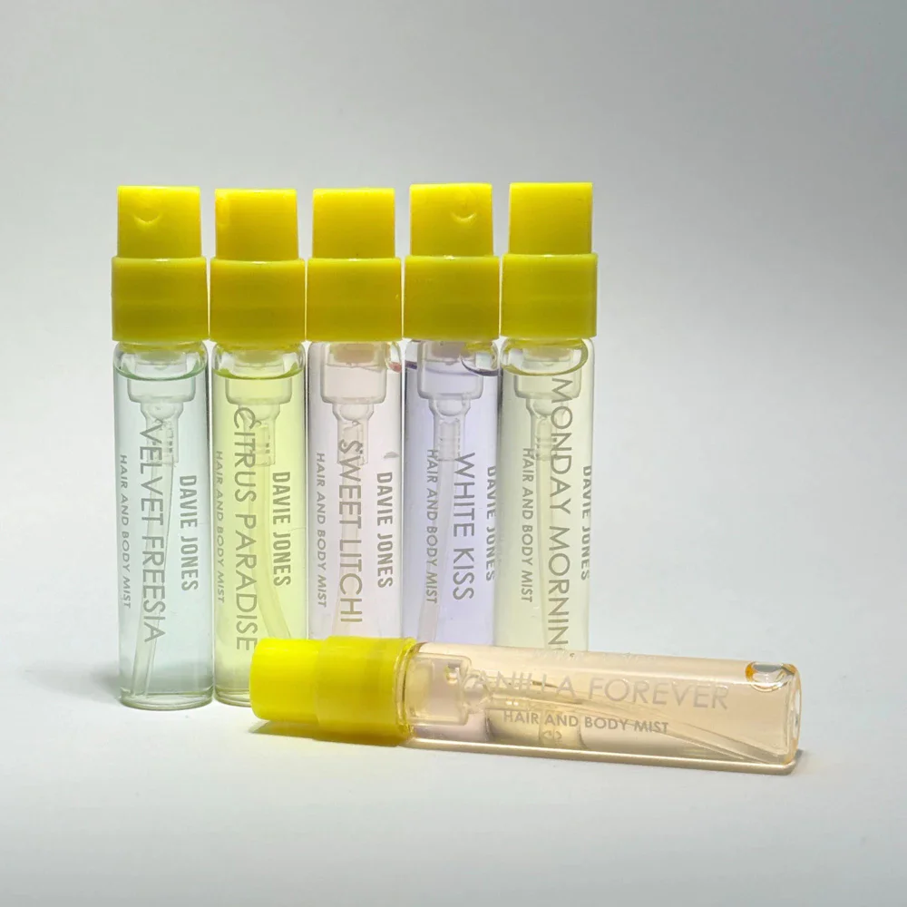 DAVIE JONES Mon Soleil Hair And Body Mist Discovery Set [2.5ml x 6pcs]