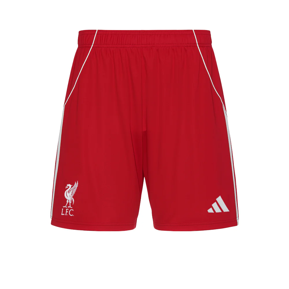 ADIDAS Men's Liverpool FC Home 2025/26 Football Shorts - Red - 2XL (UK SIZE)