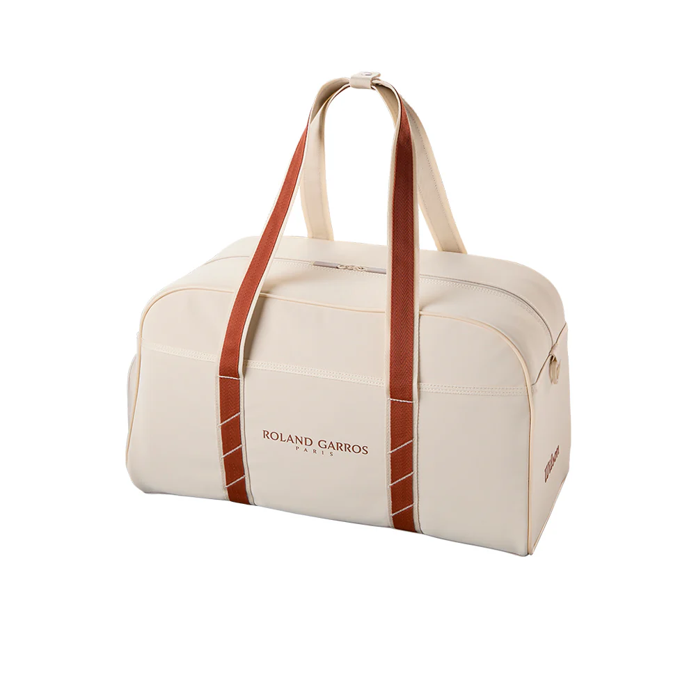 Wilson Roland Garros 2025 Session Soire Unisex Duffle Bag — цвет кремовый, размер единый размер