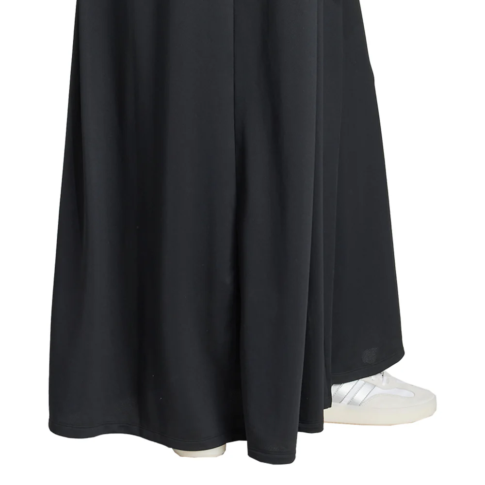 ADIDAS Tiro Cut 3-Stripes Soft Mesh Long Women's Dress - Black - L (ASIAN SIZE)