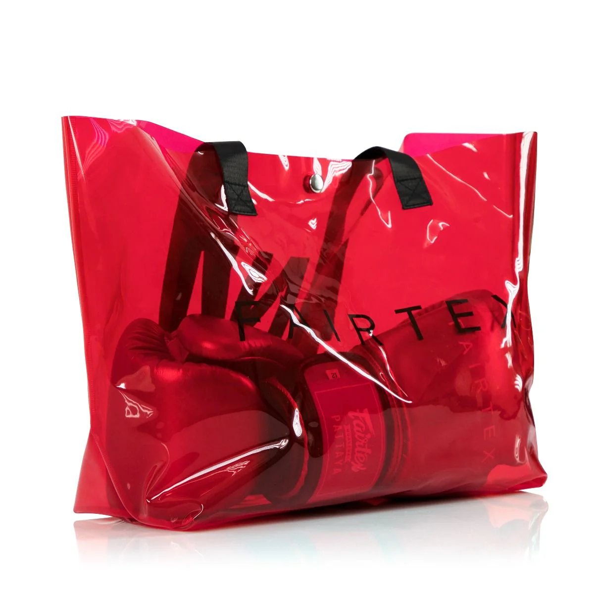 "Metallic" Boxing Gloves - Red - Red - 10 oz