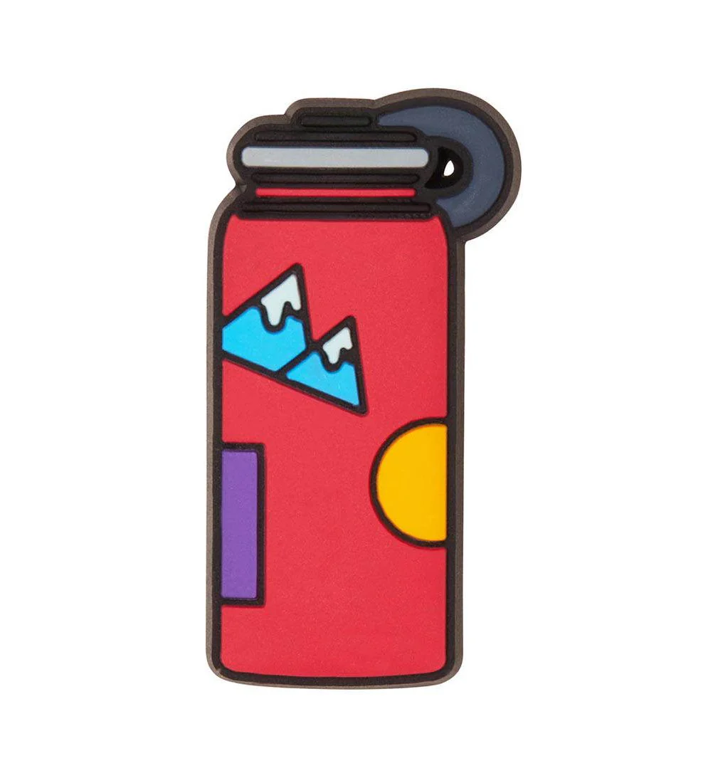 CROCS Jibbitz Water Bottle Shoe Charms - Multi Color - ONE SIZE