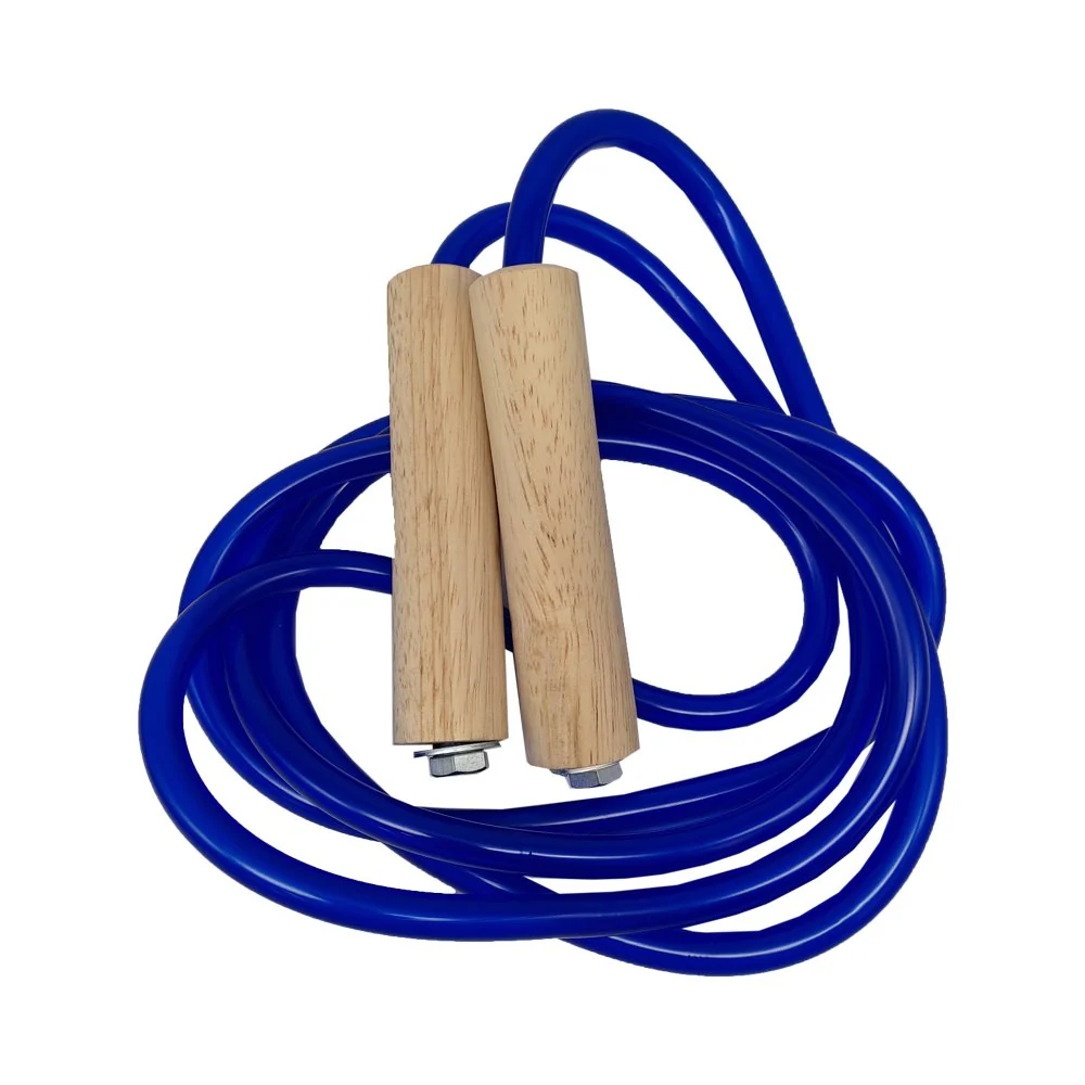 EXERCISE เชือกกระโดดนักมวย PVC สีน้ำเงิน - Blue - ONE SIZE