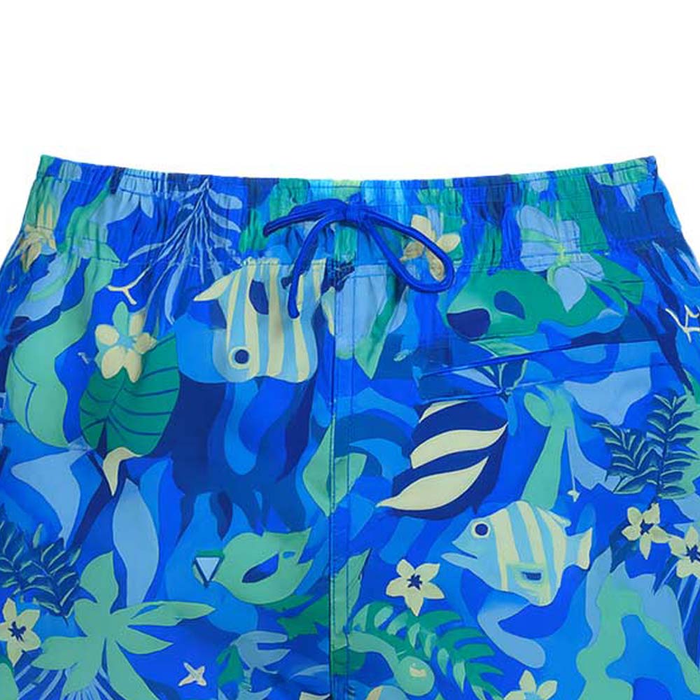 SPEEDO Redondo Edge Printed 14" Men's Watershorts - Blue - 2XL (UK SIZE)