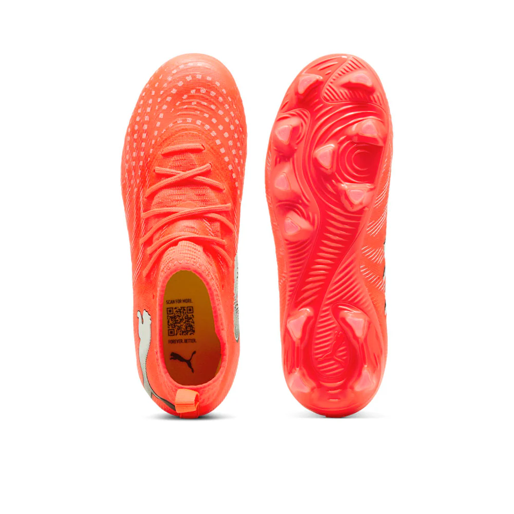 Футбольные бутсы для мальчиков Puma Future 9 Match FG/AG — цвет красный, размер UK 4