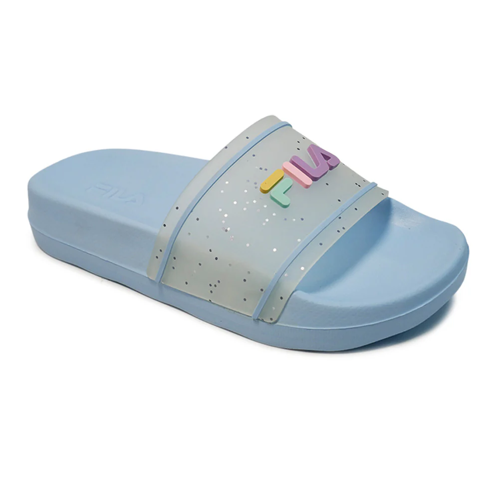 FILA Jelly Pop Kids Sandals - Blue - 1 K