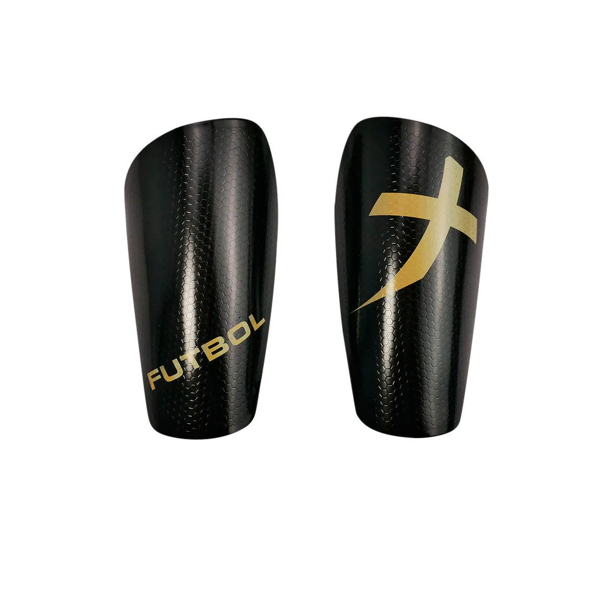 FUTBOLX Protect 01 Men's Football Shin Guards - Black - L