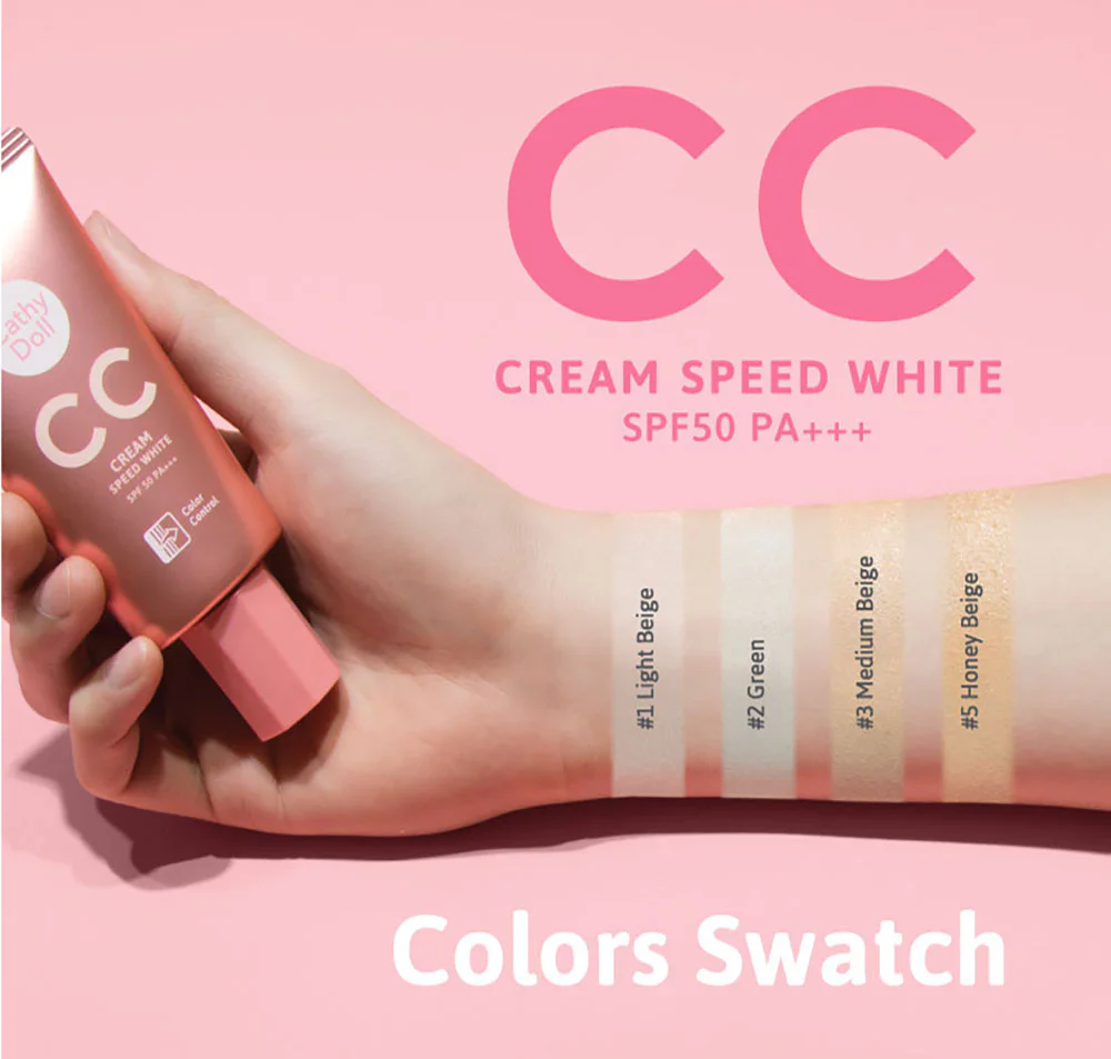 Cathy Doll Speed White CC Cream SPF50/PA+++ 50ml