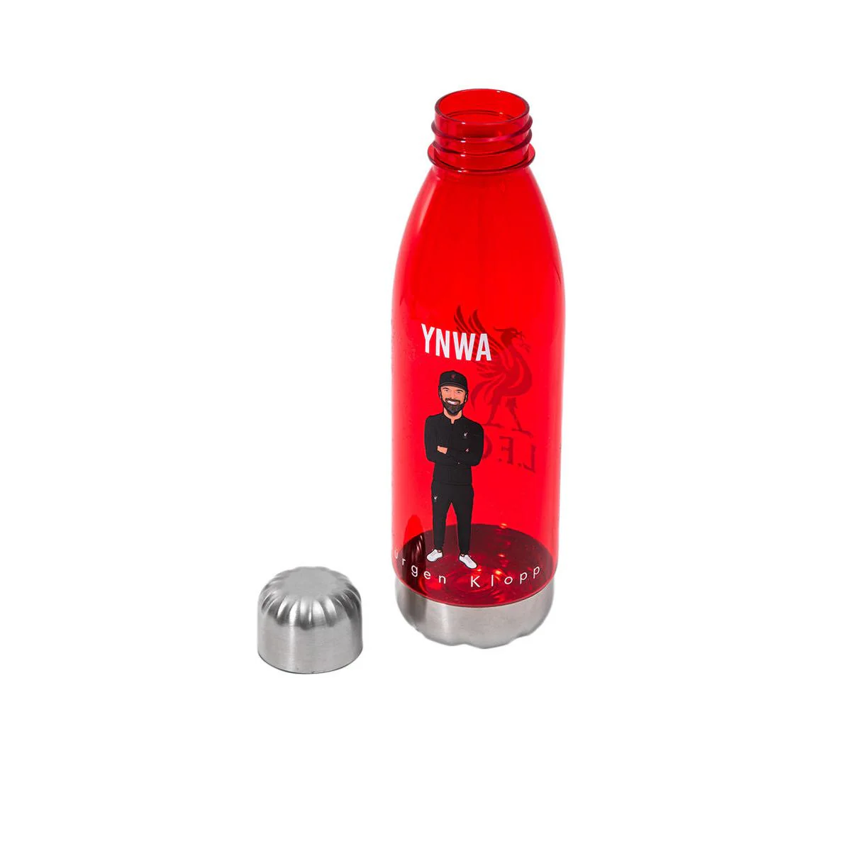 LFC Jurgen Klopp YNWA Water Bottle - Red - ONE SIZE