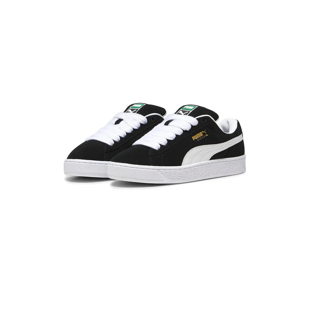 PUMA Suede XL Unisex Lifestyle Shoes - Black - UK 10