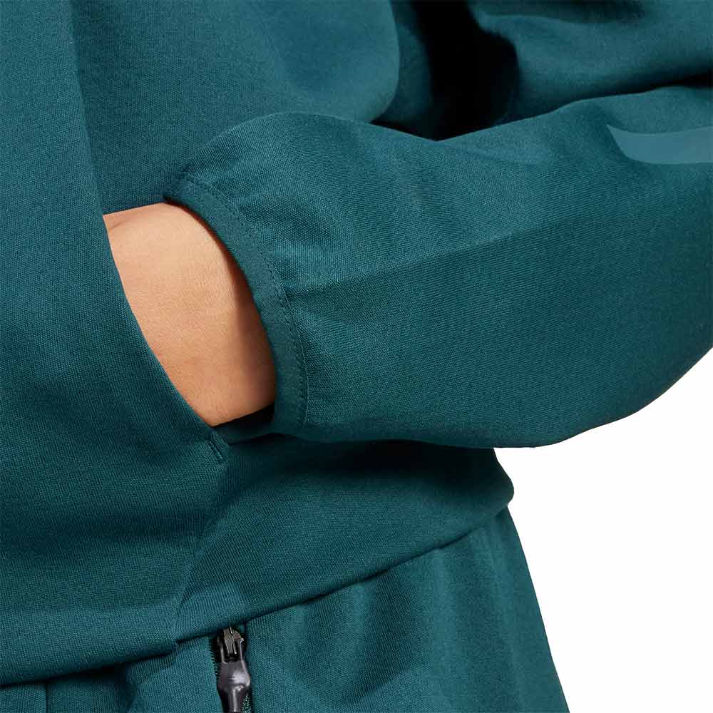 Женское худи Adidas Z.N.E. Full-Zip — цвет зеленый, размер L (азиатский размер)