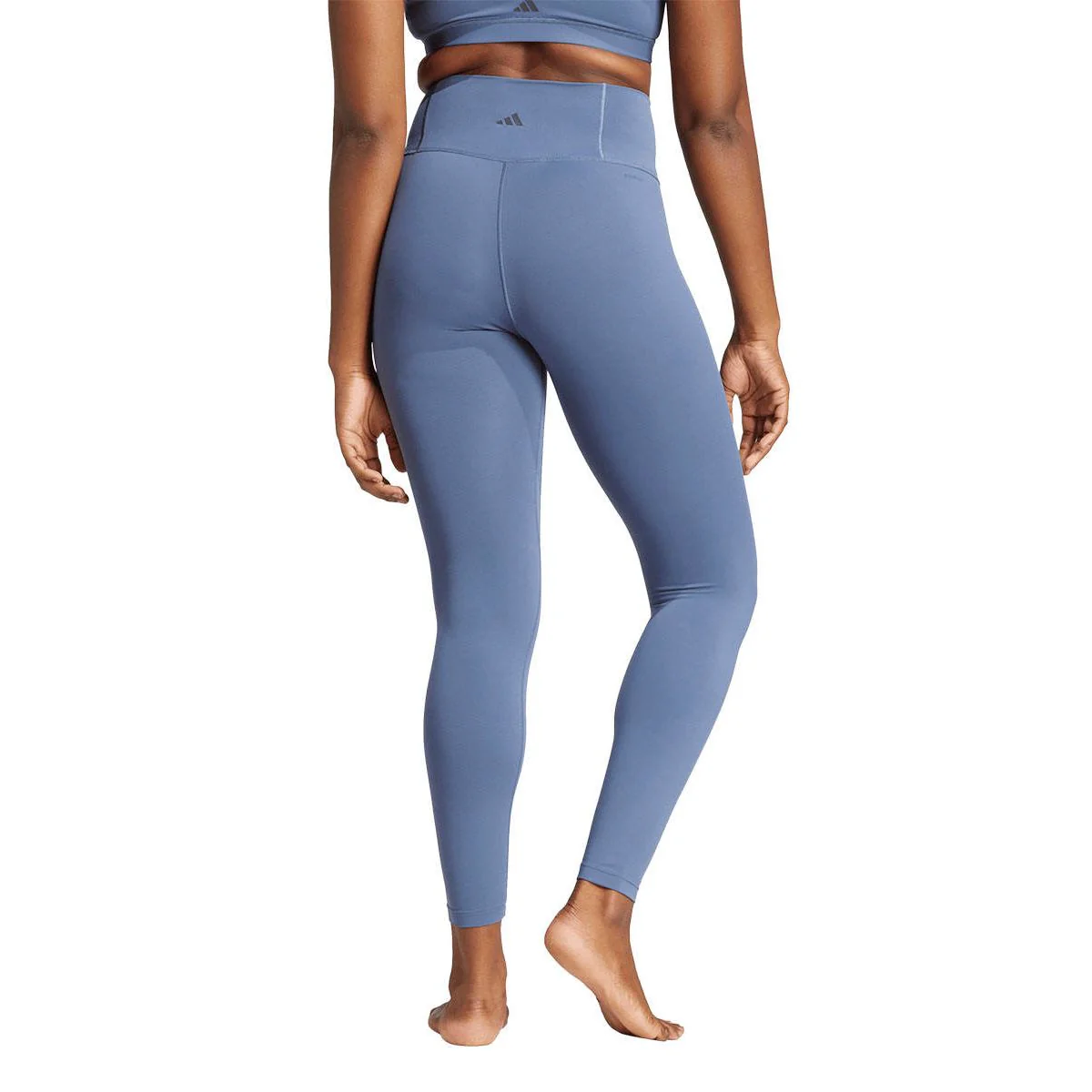 ADIDAS All Me 7/8 Women's Training Pants - Blue - L (ASIAN SIZE)