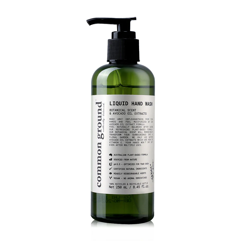 Common Ground Liquid Hand Wash Botanical Scent 250ml