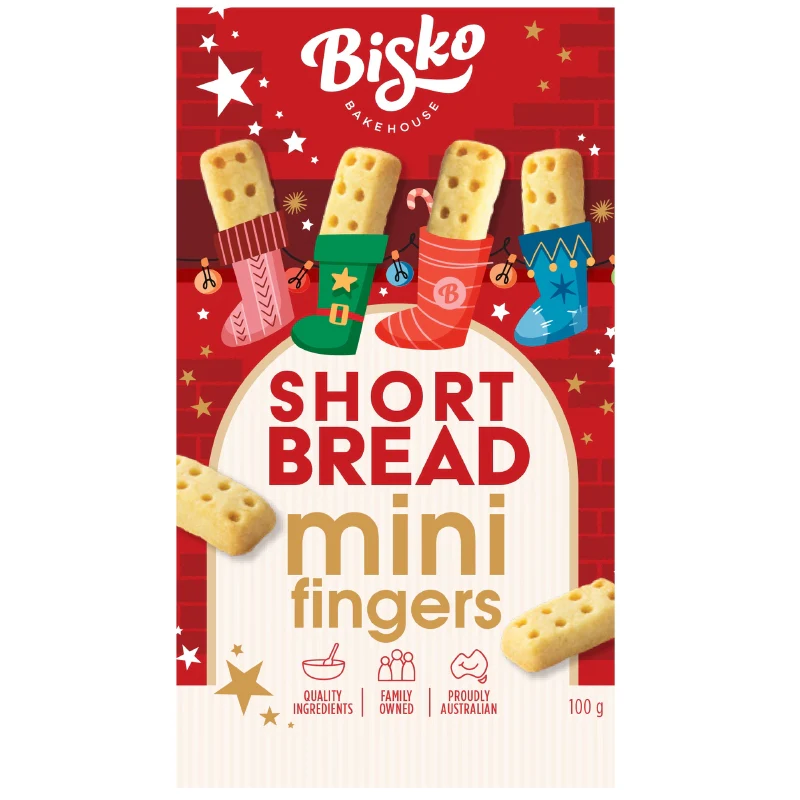 Gift Set บิสโกเบคเฮาส์ชอร์ตเบรดมินิฟิงเกอร์คุกกี้เนย 100กรัม - Multi Color - ONE SIZE