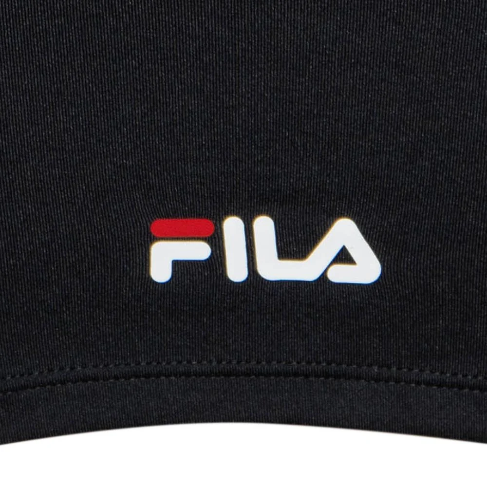 FILA Iconic Women's Sports Bra - Black - 2XL (US SIZE)