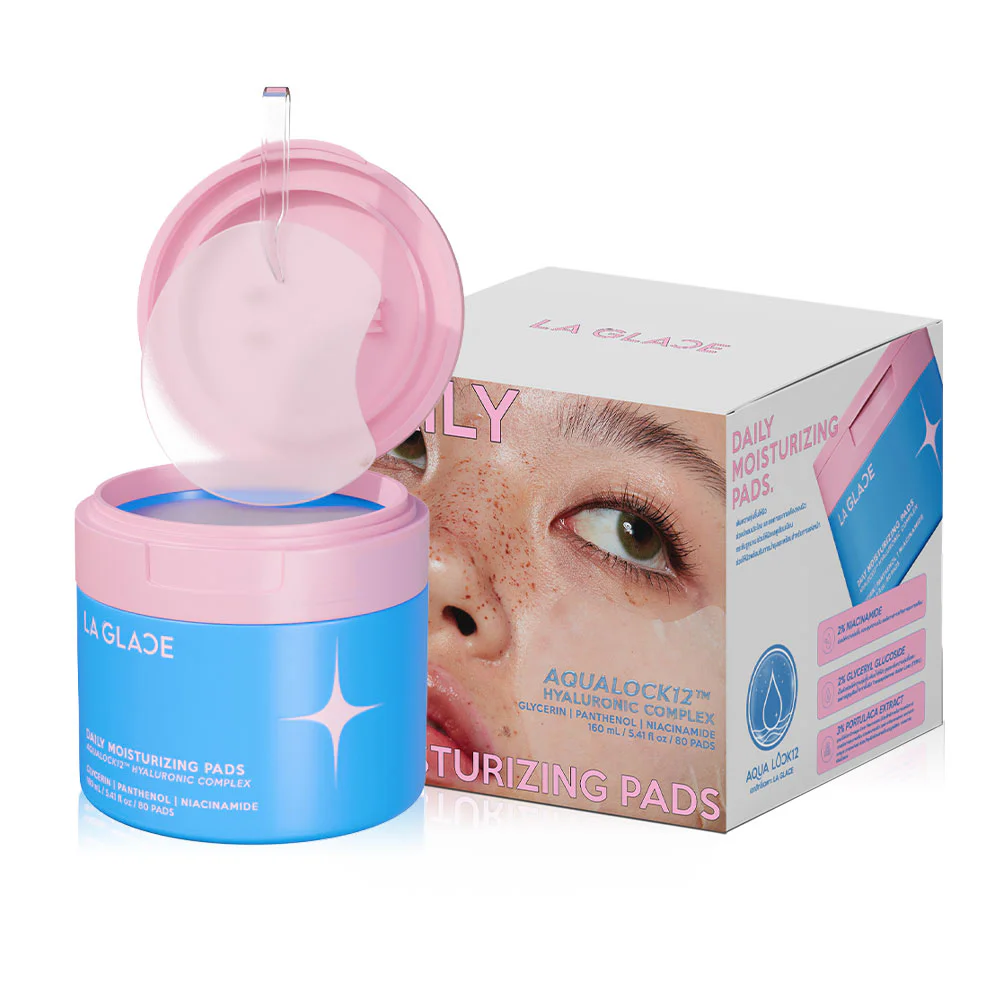 LA GLACE Daily Moisturizing Pads Aqualock12 160ml [80 Pads]