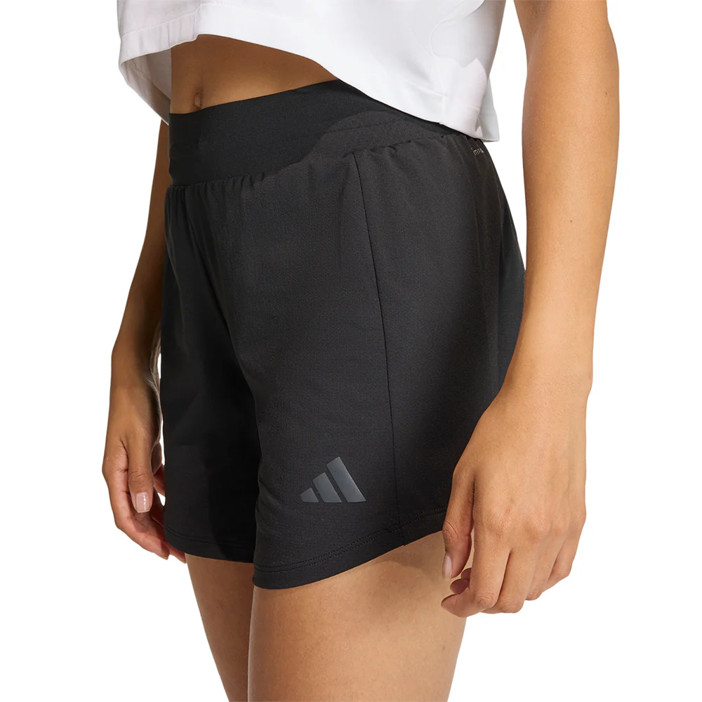 Женские тренировочные шорты Adidas Pacer 3D Cooling Workout — цвет черный, размер 2XL (азиатский размер)