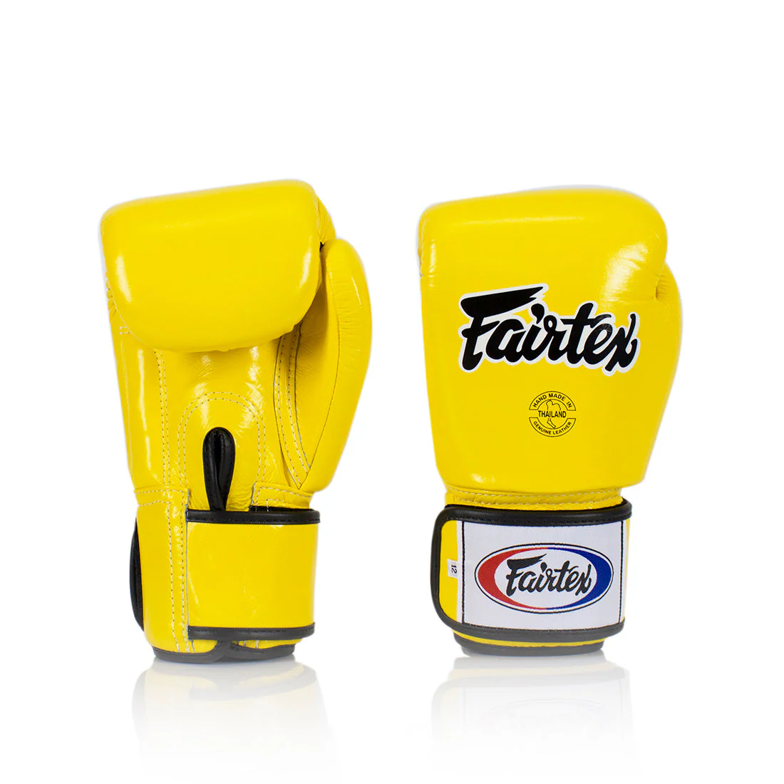 Fairtex Universal Gloves "Tight-Fit" Design for Kids - Yellow - Yellow - 4 oz