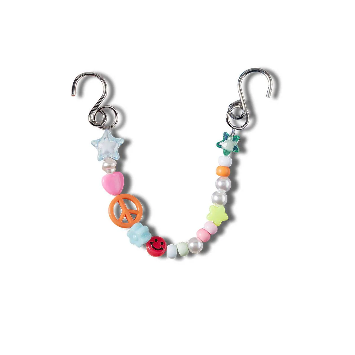 CROCS Jibbitz Beaded Strap Chain Shoes Charm - Multi Color - ONE SIZE