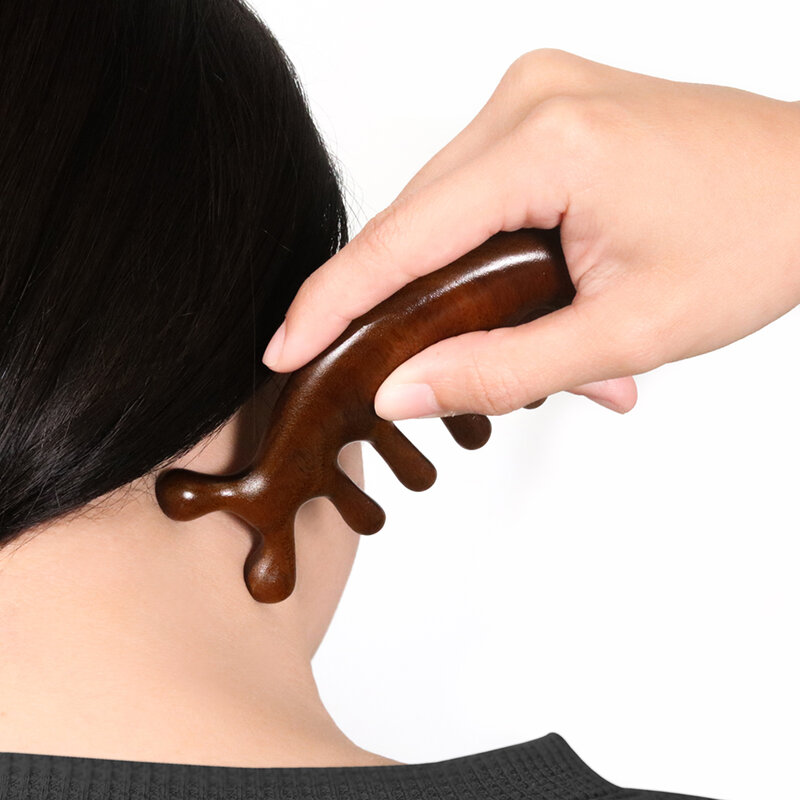 Konvy Wooden Scalp Massage Comb