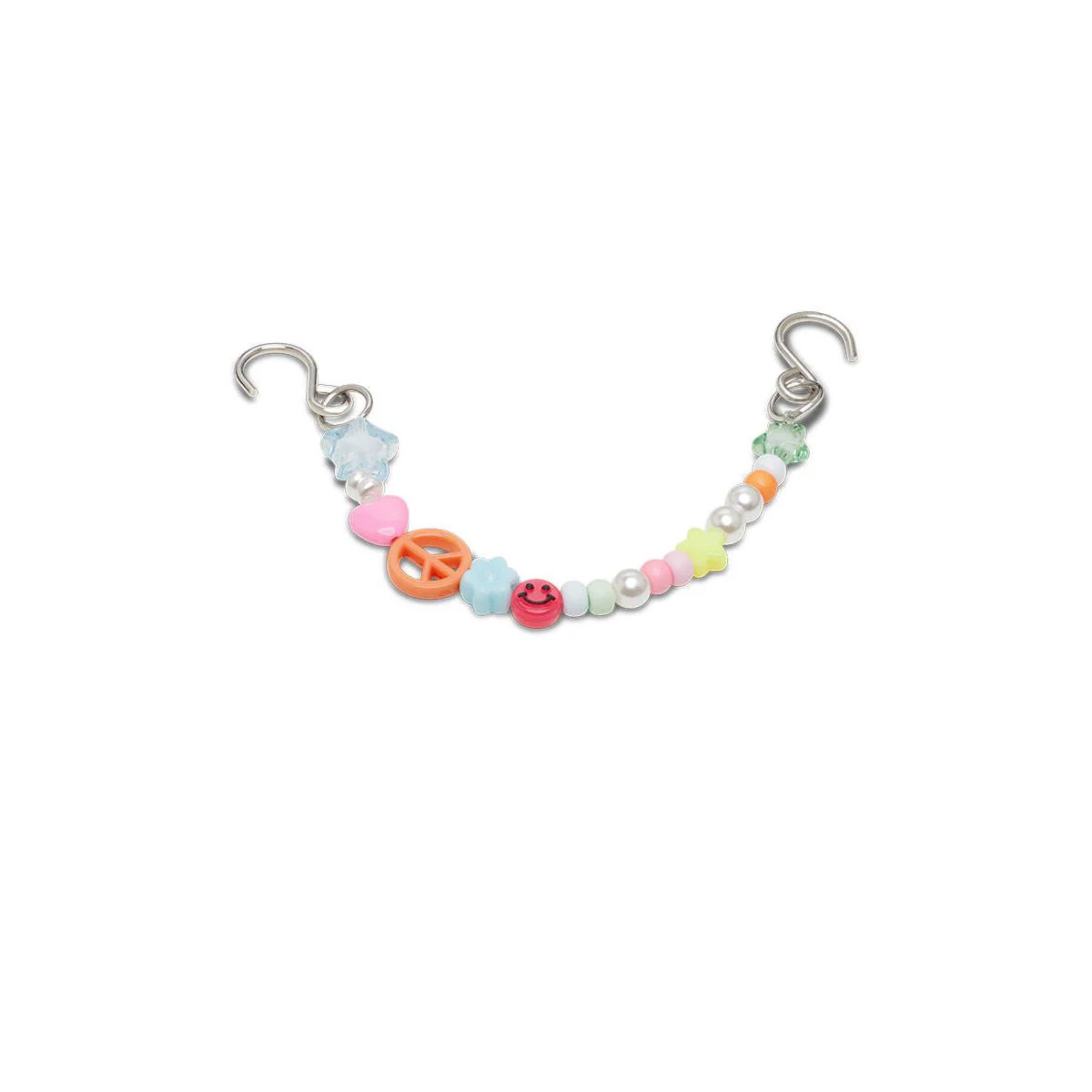 CROCS Jibbitz Beaded Strap Chain Shoes Charm - Multi Color - ONE SIZE