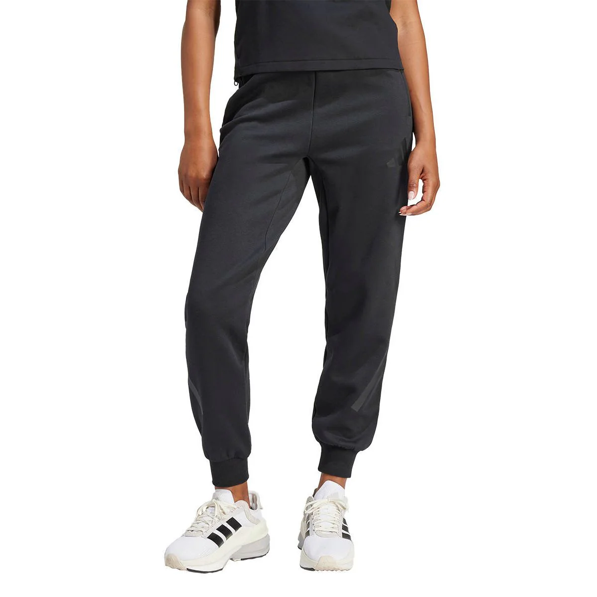 ADIDAS Z.N.E. Tracksuit Women's Lifestyle Pants - Black - L (ASIAN SIZE)