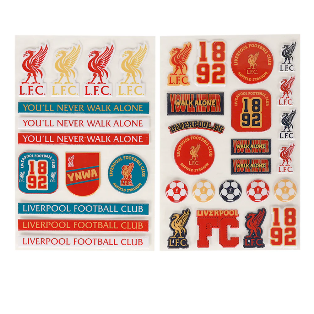LFC Jumbo Sticker Set - Multi Color - ONE SIZE