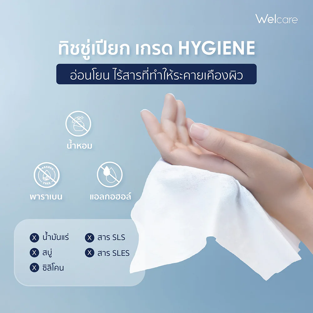 Welcare Hygienic Wet Wipes 20 Sheets