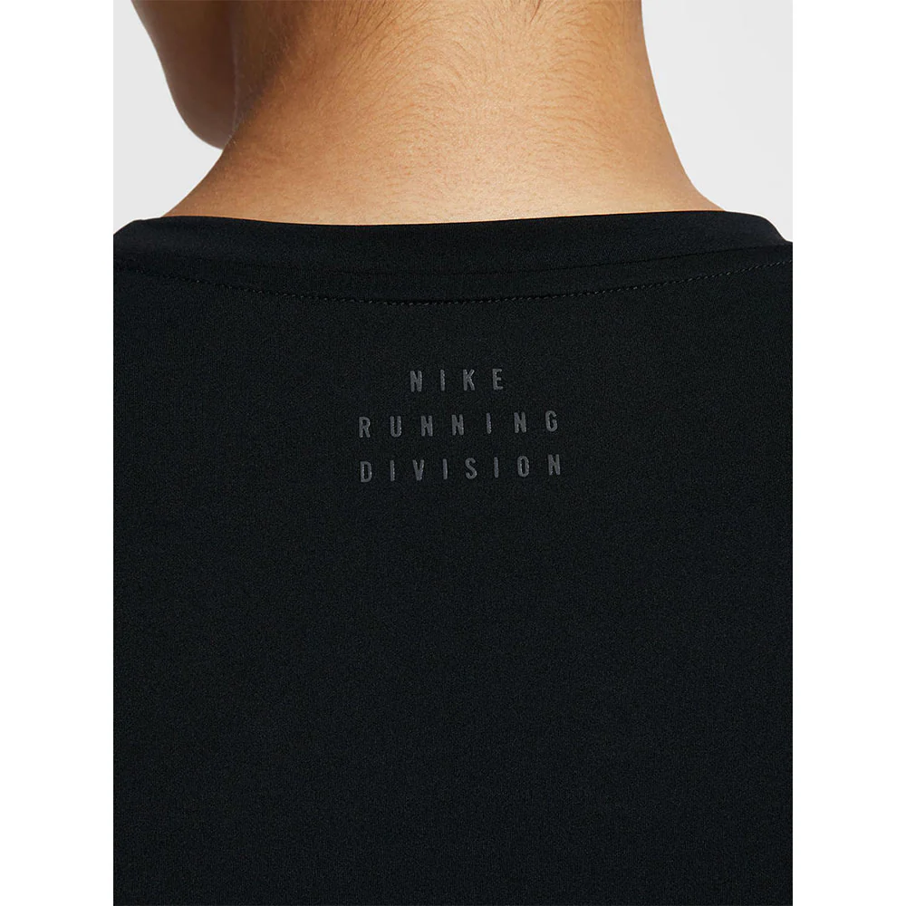 NIKE Running Division Long-Sleeve Women's Running T-Shirt - Black - L (ASIAN SIZE)
