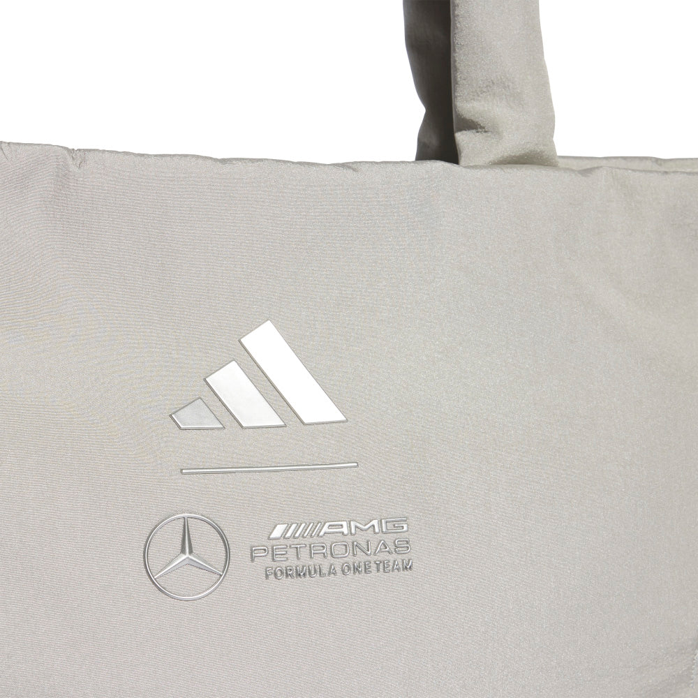 ADIDAS Mercedes - AMG Petronas Formula One Team Silver Arrows Unisex Tote Bag - Grey - ONE SIZE