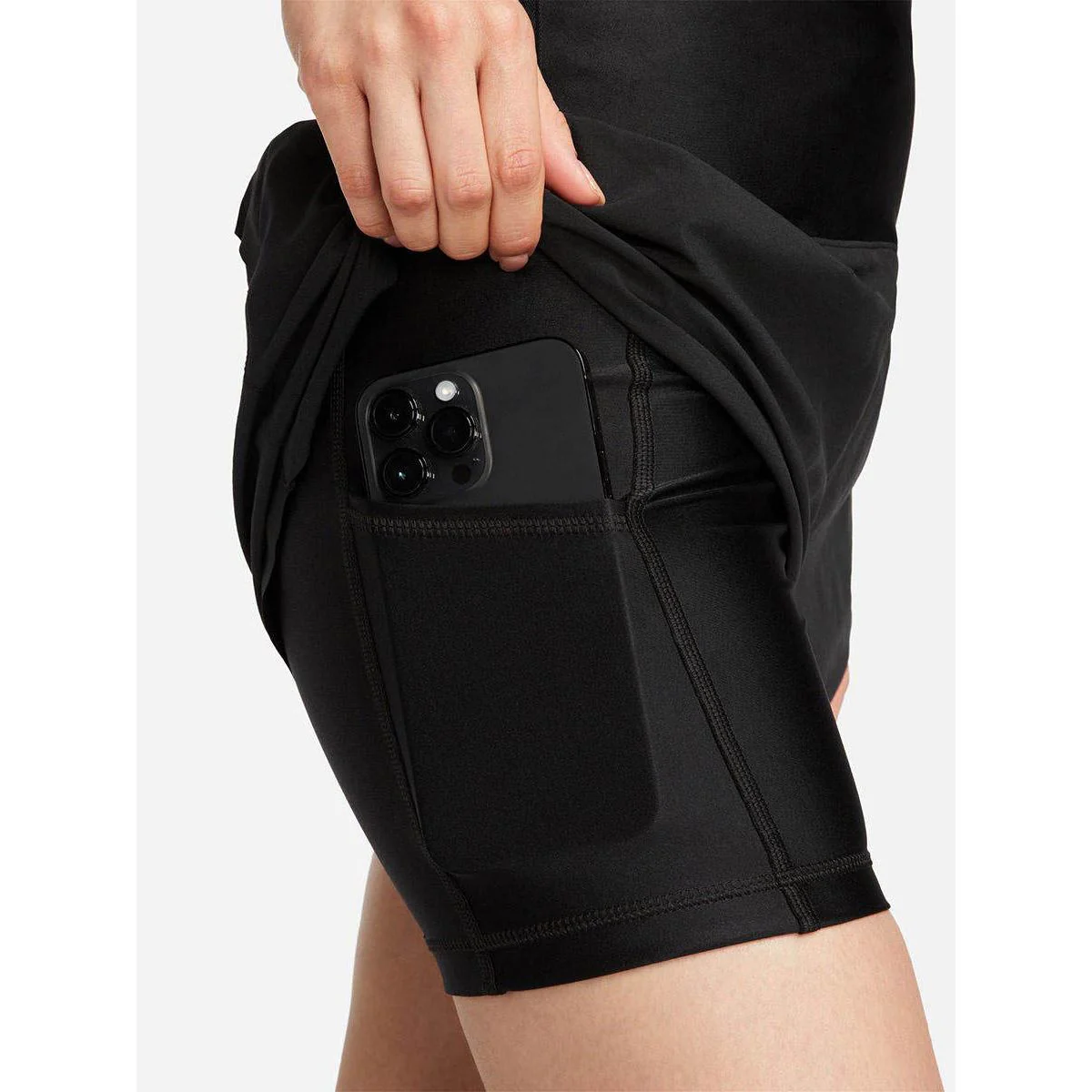 NIKE Dri-FIT Swift Women's Running Shorts - Black - L (ASIAN SIZE)