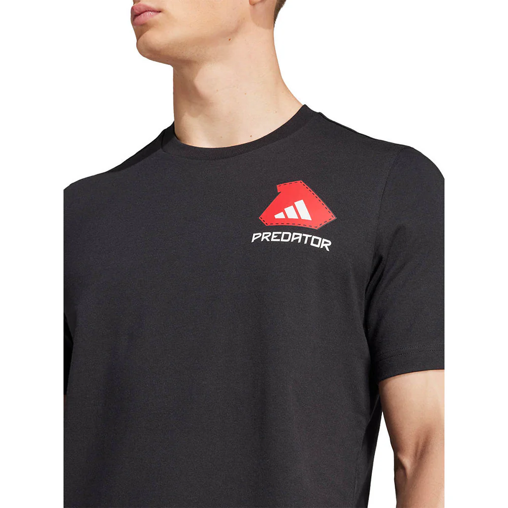 ADIDAS Predator History Graphic Men's Football T-Shirt - Black - 2XL (UK SIZE)