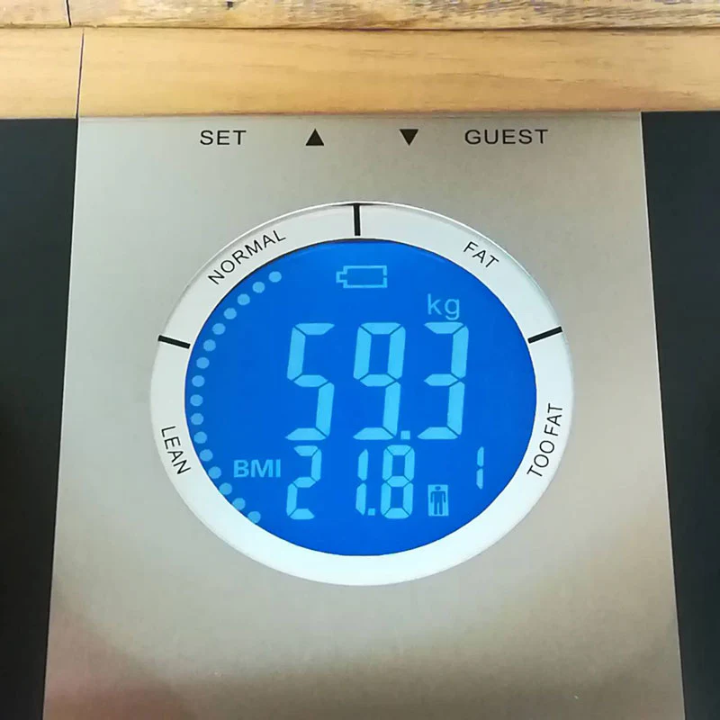 EXEO เครื่องชั่งน้ำหนัก ดิจิตอล BMI EB4030H สีดำ - Black - ONE SIZE