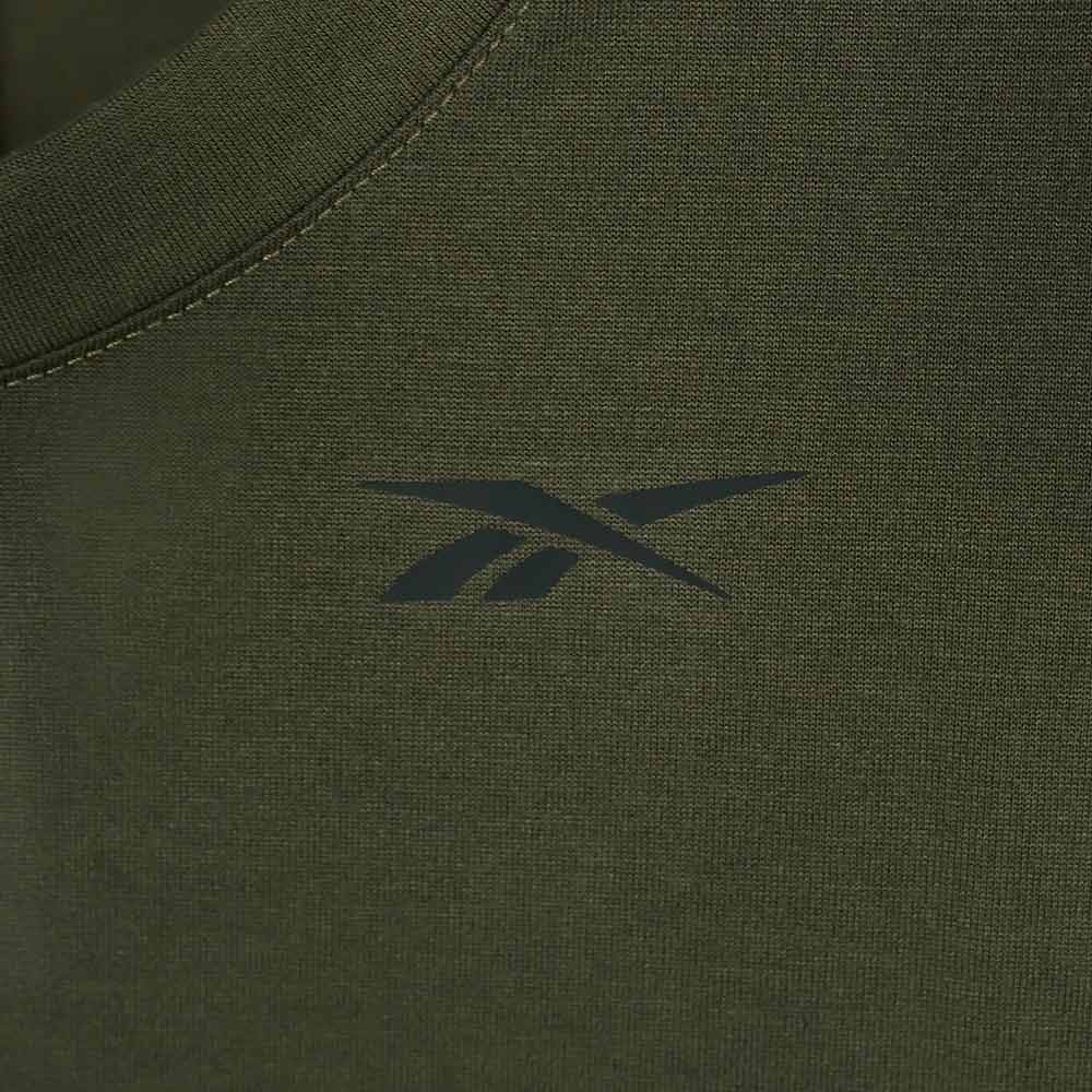 Reebok Id Train Easy Fit Sleeveless Men's Training Tank — цвет зеленый, размер L (американский размер)