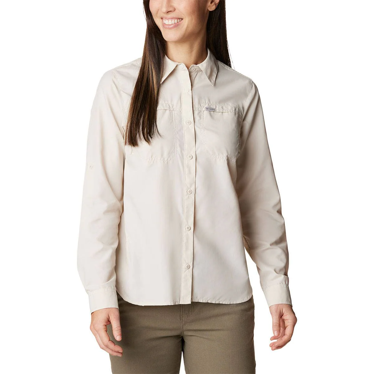 COLUMBIA Silver Ridge™ 3.0 LS Women's Shirt - Beige - 2XL (US SIZE)