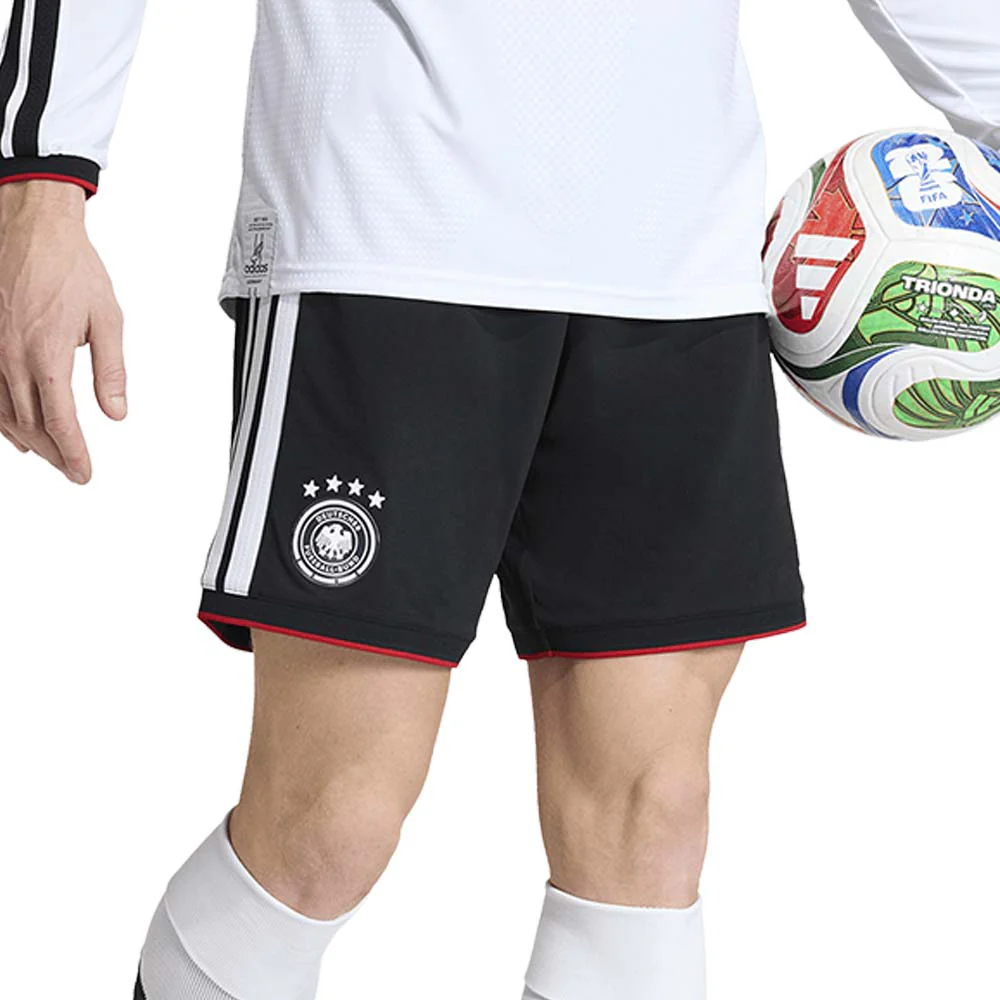 ADIDAS Men's Germany Home Replica 2026 Football Shorts - Black - L (UK SIZE)