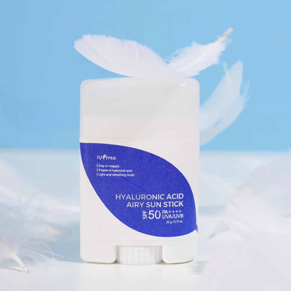 Солнцезащитное средство ISNTREE Hyaluronic Acid Airy Sun Stick 50+ PA++++ 22 г