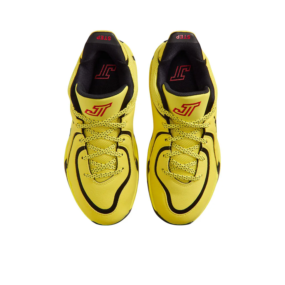 NIKE Tatum 4 Kids Basketball Shoes - Yellow - 4 Y