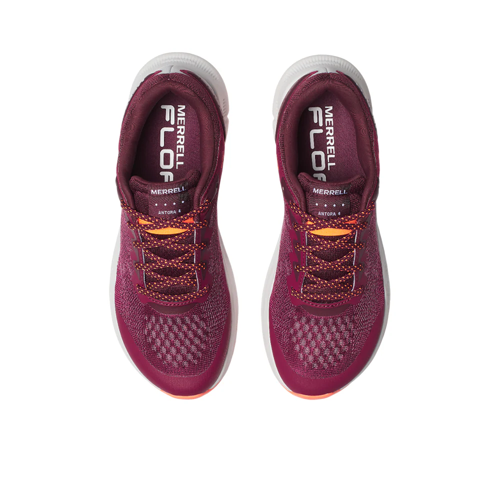 Женские трейловые беговые кроссовки Merrell Antora 4 — цвет красный, размер US 6