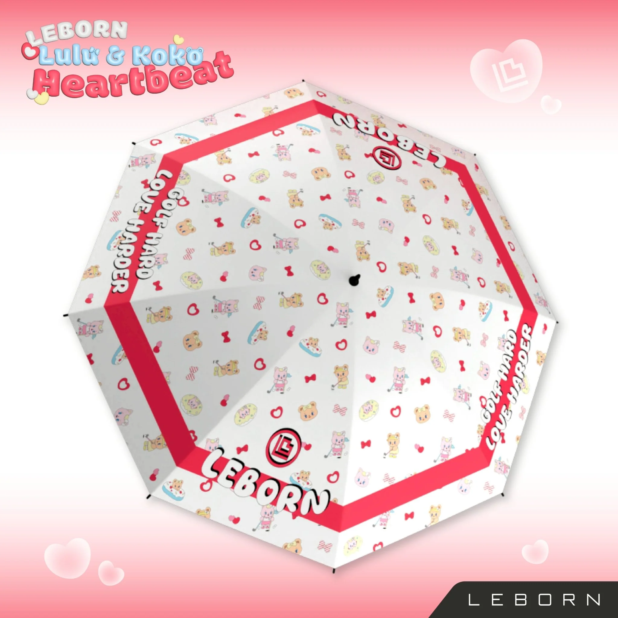 LEBORN ร่มกอล์ฟ MINI [30 นิ้ว] รุ่น Lulu&Koko - Multi color - 30 INCES - Dreamy Days