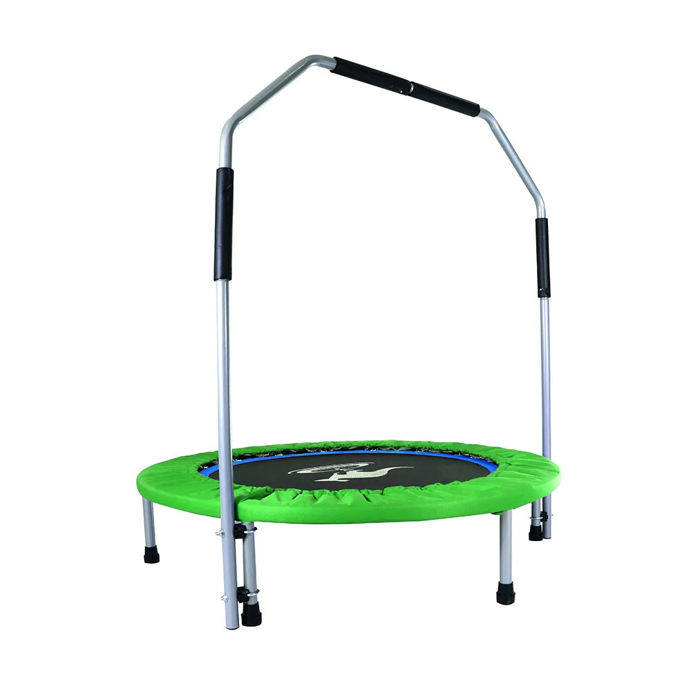 Sanook Trampoline แทรมโพลีนที่กระโดด ขนาด 40 นิ้ว รับน้ำหนัก 150 กก.สีเขียว - Green - One Size