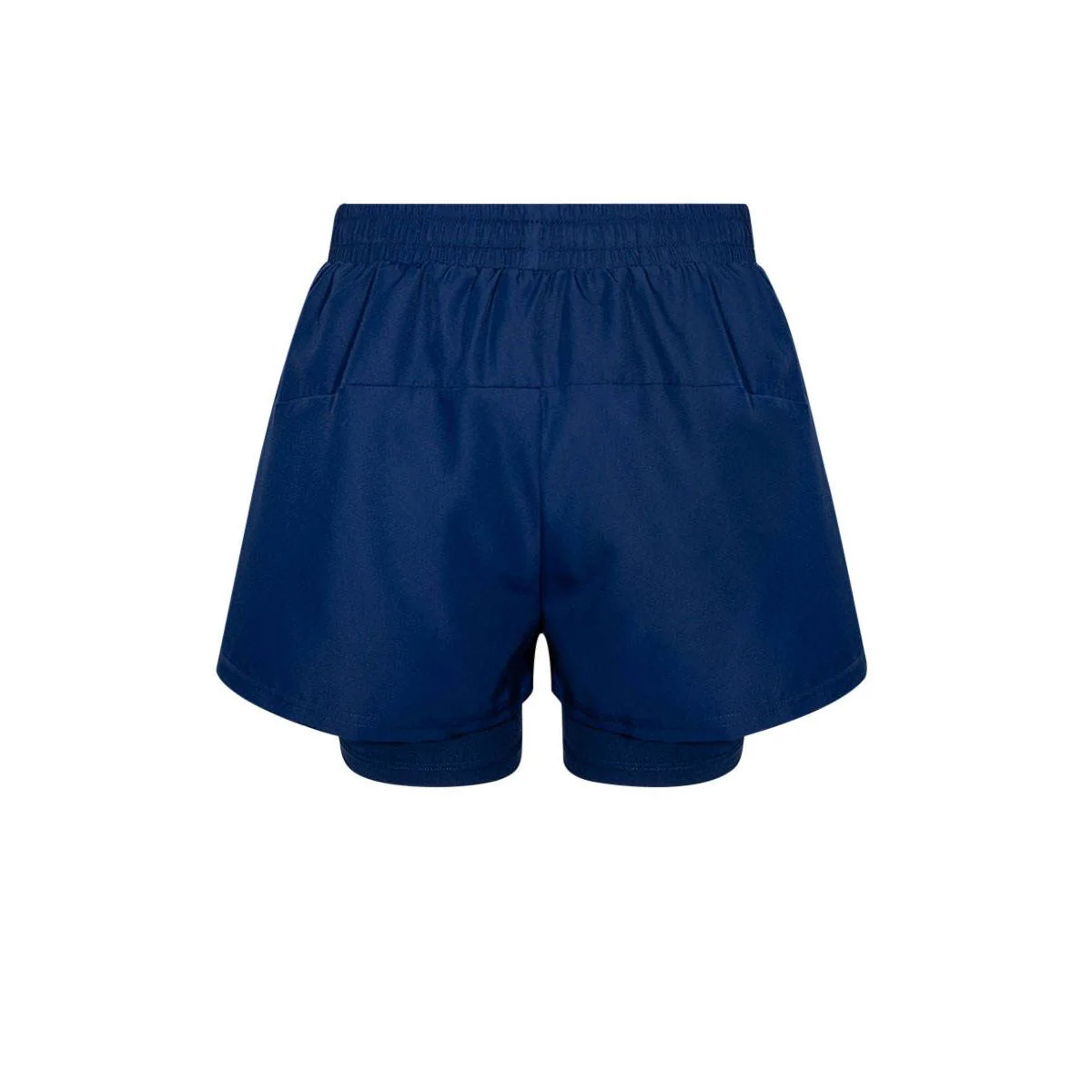 Женские беговые шорты Spike SP24RUSTW041 — цвет синий, размер 2XL (американский размер)