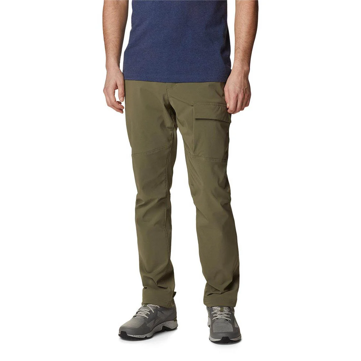 Мужские брюки Columbia Maxtrail Midweight Warm Hiking — цвет зеленый, размер 28 (американский размер)