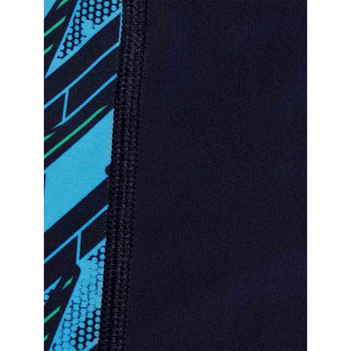 SPEEDO Hyperboom Panel Aquashort Boys Swim Shorts - Blue - 11-12 YEARS