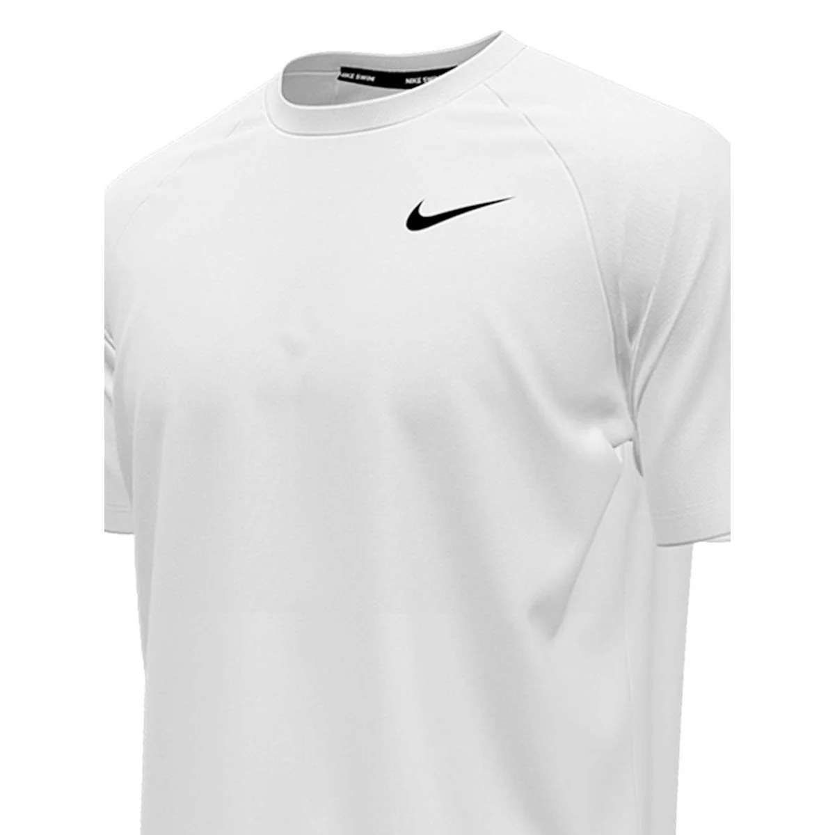 Мужская рубашка Nike Essential Short Sleeve Hydroguard Swim — цвет белый, размер L (американский размер)